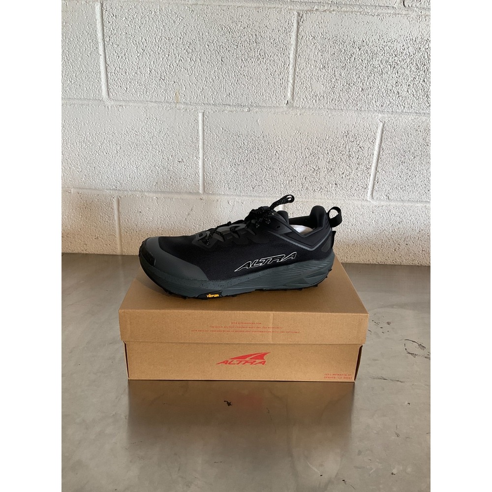 Altra Experience Wild 3+ Trail Running Shoes Mens 12 Black Sneaker Vibram